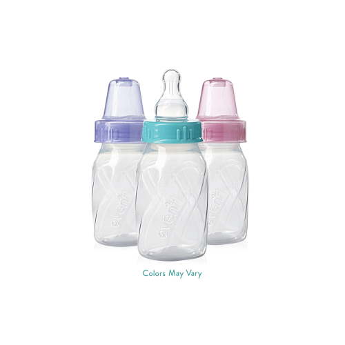 Baby Bottle Evenflo Classic 4 oz. Polypropylene (Pack of 3)