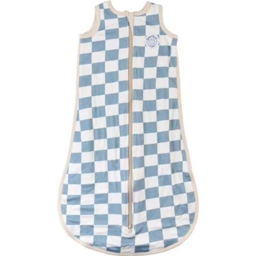 Bamboo Classic Sleep Sack (Non-weighted). Blueberry Checkerboard - Dreamland Baby | Maisonette