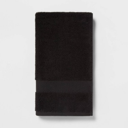 Performance Plus Bath Towel - Threshold™, Color: Black, Size: Hand Towel