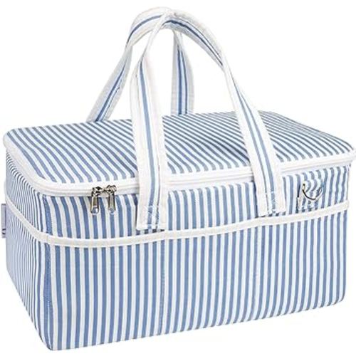 Large Diaper Caddy with Lid - Extra Large Diaper Bag Tote Organizer for Baby - Car Diaper Organizer Caddy - Travel Baby Diaper Bag - Baby Diaper Caddy Organizer Basket for Car - Mommy Bag for Hospital