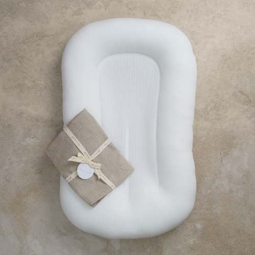 Linen Social Baby Lounger | Natural