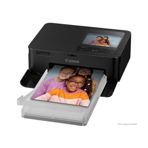 Canon Selphy CP1500 Wireless Compact Photo Printer (Black)