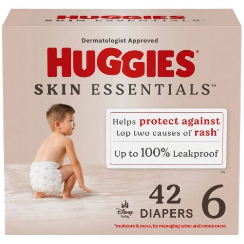 Huggies Skin Essentials Diapers - Size 1 - 96ct