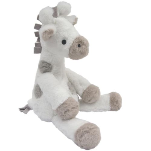 Lambs & Ivy Signature Goodnight Giraffe Moonbeams Plush Giraffe Stuffed Animal 11.5 Inch - Millie - Gray/white