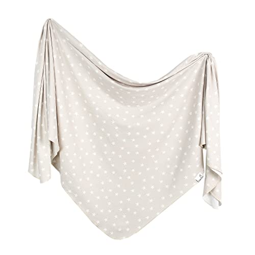 Copper Pearl Baby Swaddle Blanket - Premium Knit Baby Blanket, Large Soft Stretchy Receiving Blankets for Baby Boy and Girl, Swaddles for Newborn, Infant, and Toddler (Twinkle)
