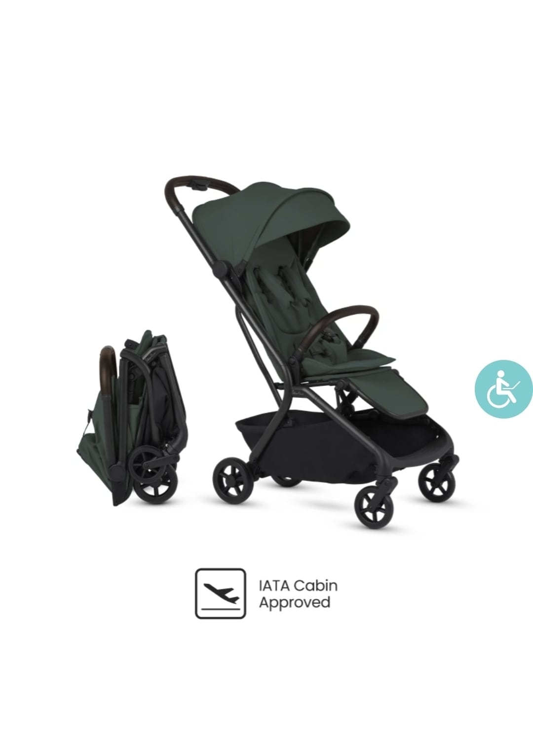 Nia Compact Folding Travel Stroller - World’s IATA Cabin Compliant