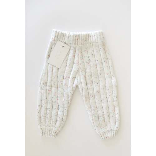 Children’s Wide Ribbed Knit Pant ‘Sprinkle’