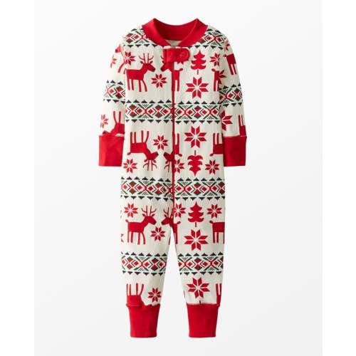 Hanna Andersson - holiday sleeper 0-3 months (Dear Deer)
