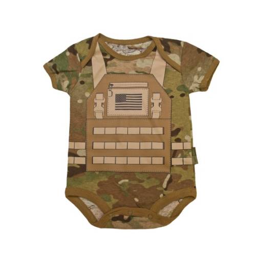 Multicam Flak Jacket Baby Bodysuit - Etsy