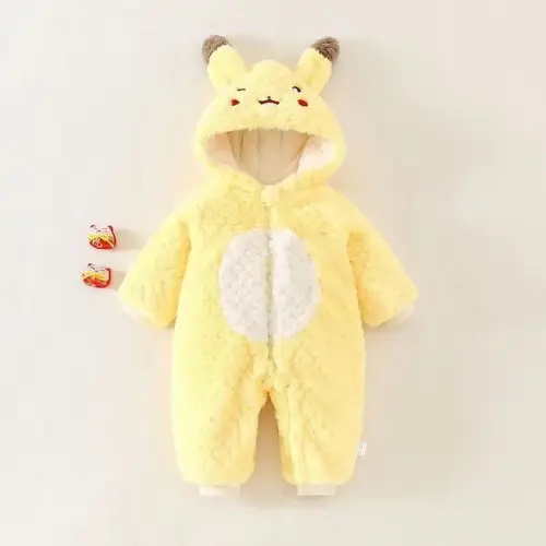 Kawaii Cartoon Pokemon Pikachu Kids Romper Suit