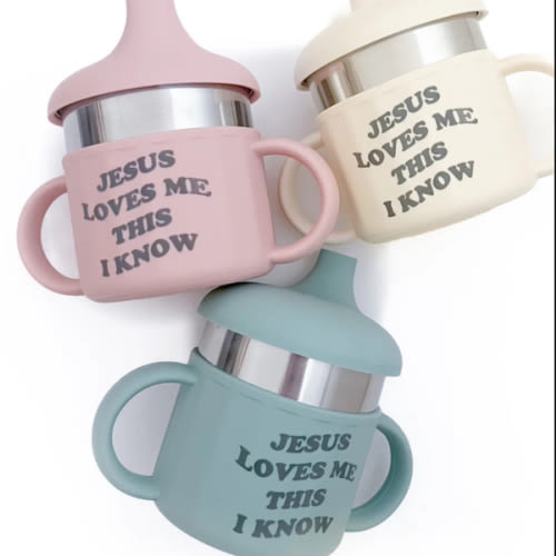 Jesus Loves Me This I Know Sippy Cup