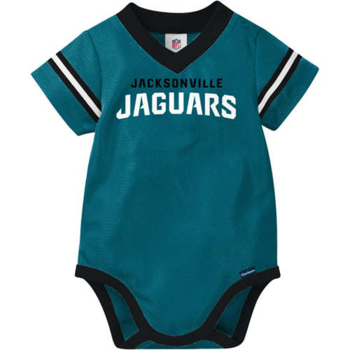 Baby Boys Jacksonville Jaguars Short Sleeve Jersey Bodysuit