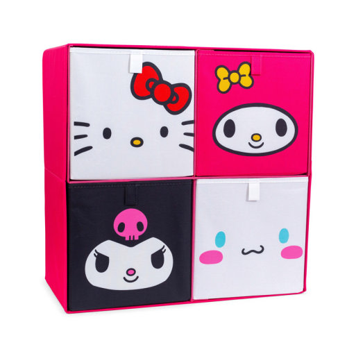 Ukonic Sanrio Hello Kitty and Friends Storage Bins | Set of 4 | Wayfair
