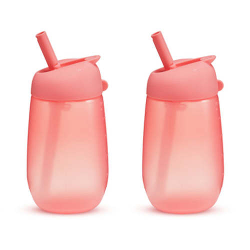 Simple Clean™ Straw Cup, 10oz, 2-Pack | Toddler Straw Cups | Munchkin