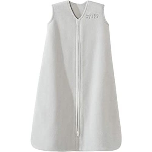 HALO Sleepsack Micro-Fleece Wearable Blanket, TOG 1.0, Grey, Medium