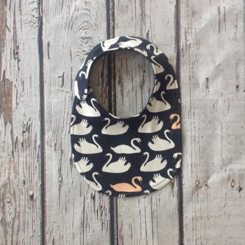Swan Baby Bibs, Organic Baby Bib, Organic Baby Clothes, Organic Cotton Baby Girl Clothes, Unique Baby Gift