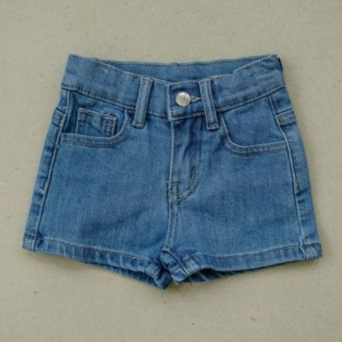 Kids Gene Denim Shorts Blue 3-6m - Olive + Scout