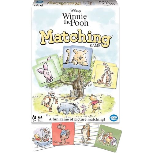 Wonder Forge Disney Winnie the Pooh Matching Game for Girls & Boys