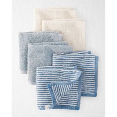 Little Planet by carter's 6pk Wash Cloth - Blue