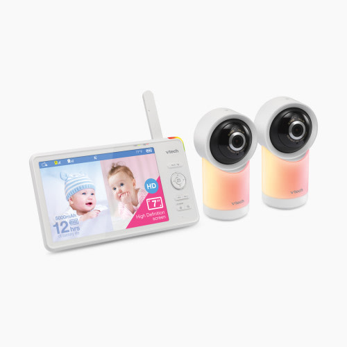 VTech RM7766-2HD 2 Camera 7" Smart 1080p Pan & Tilt Video Monitor