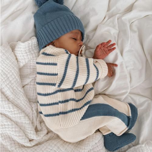 Chunky Knit Striped Sweater