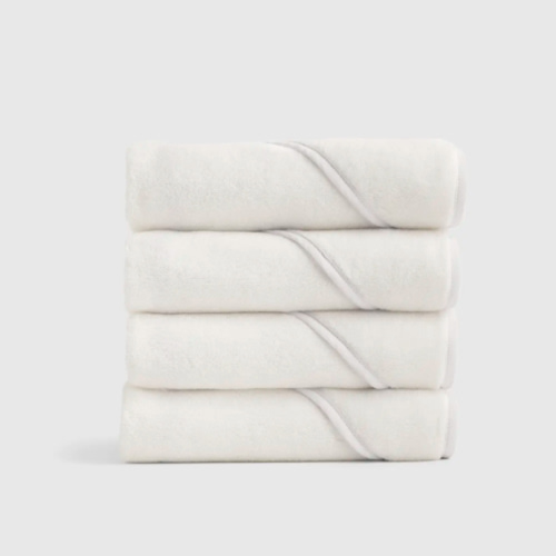 Organic Turkish Cotton Baby Hooded Towel Set 4-Pack
