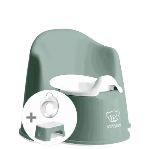 Brands We Love Potty Training Bundle, Deep Green/White by Janie and Jack