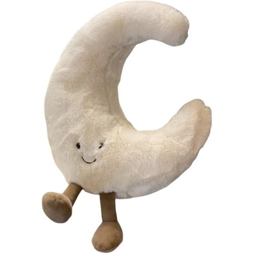 Fun Sun Plush Cute Stuffed Animal Plush Pillow Toys Smile Moon Sunshine Plushie Toy Gift for Children's Birthday and Christmas Decor (Sun)