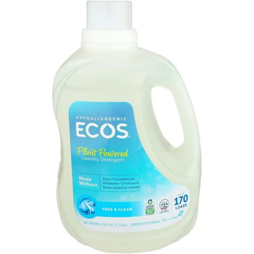 Ecos Laundry Detergent Free And Clear - 170 Fl Oz