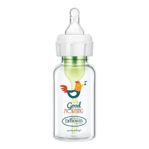 Dr Browns Options+ Narrow Neck Glass Bottle 120ml | Baby Bunting AU