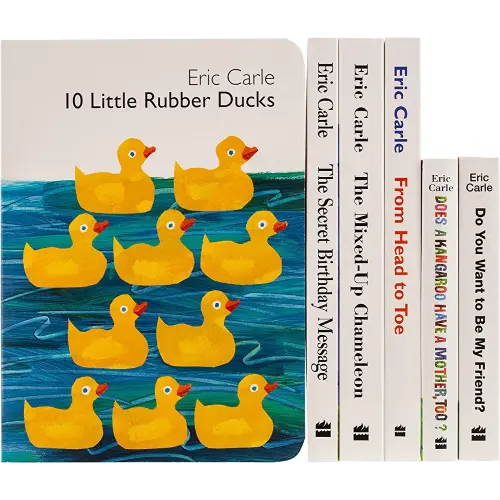 Eric Carle Six Classic Board Books Box Set (World of Eric Carle)
