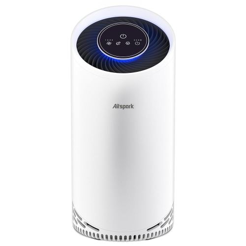 Air Purifiers for Home Large Room Up to 1375 ft², 4-in-1 True HEPA Air Purifier for Pets Hair Dander Pollen Smoke Cooking Pet Smell. CADR 187 m³/h, Air Cleaner for Bedroom Nursery Living Room