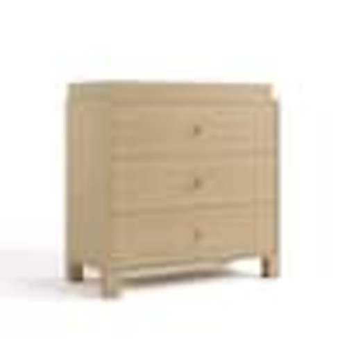 Storkcraft California Driftwood 3 Drawer 35.5" Dresser with Changing Topper 03763-207
