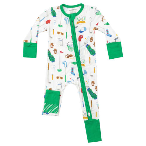 2-Way Zip Romper, Golf Club