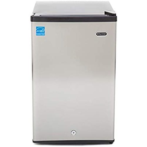 Whynter CUF-210SS Energy Star 2.1 cu. ft. Stainless Steel Upright Lock Compact Freezer/Refrigerators - 2.1 cu ft