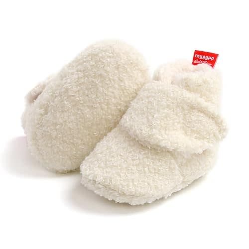Ohwawadi Infant Baby Slippers Girls Boys Booties Warm Baby Socks Shoes Newborn Crib Footwear Prewalkers