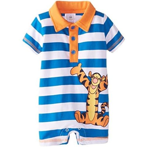 Disney Baby Boys' Tigger Knit Romper