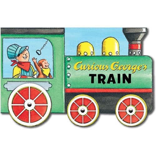 Curious George's Train (mini movers shaped board books)