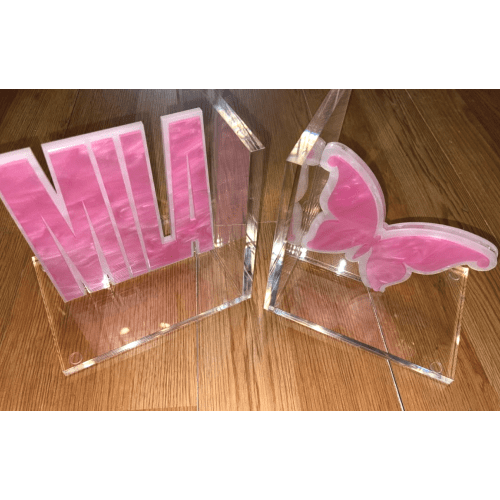 Acrylic Bookends