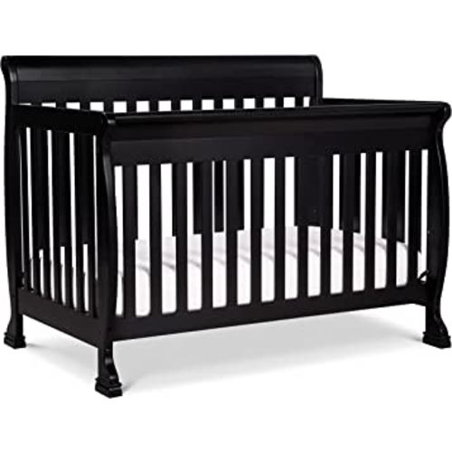 DaVinci Kalani 4-in-1 Convertible Crib in Ebony, Greenguard Gold Certified