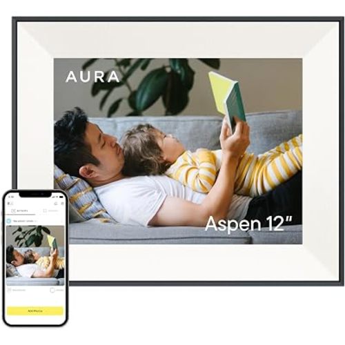 Aura HD Digital Picture Frame | Aspen: The Best Portrait or Landscape Frame