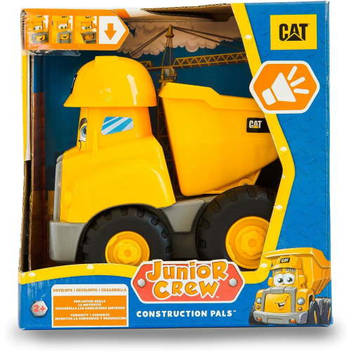 Cat Junior Crew Cat Junior Crew Construction Pals Dump Truck Yellow