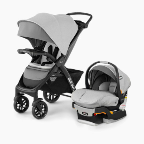 Chicco Bravo LE Trio Travel System - Driftwood