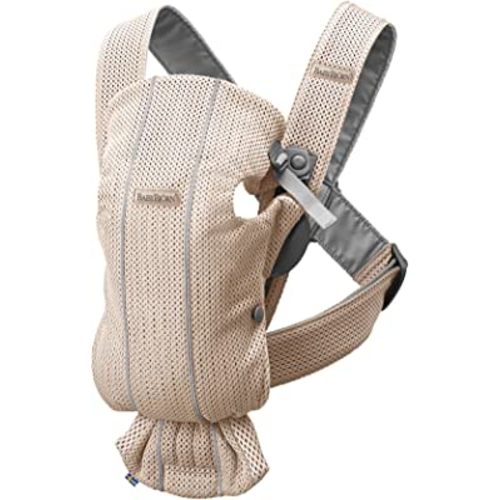 BabyBjörn Baby Carrier Mini, 3D mesh, Pearly Pink