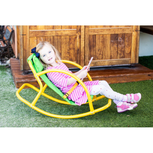 Zoomie Kids Pilou Kids Lounger Rocking Chair & Reviews | Wayfair