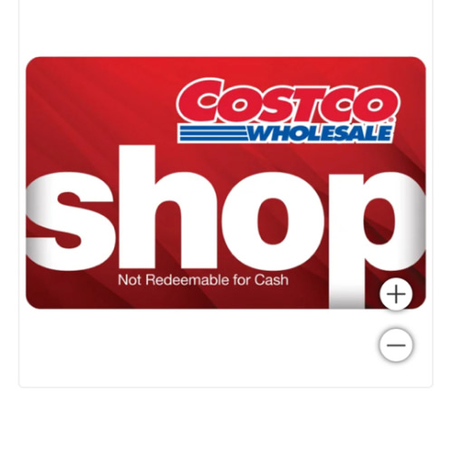 Costco Shop Card
