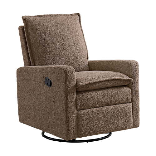 SOHO BABY COVENTRY GLIDER/RECLINER BOUCLE TEDDY BROWN