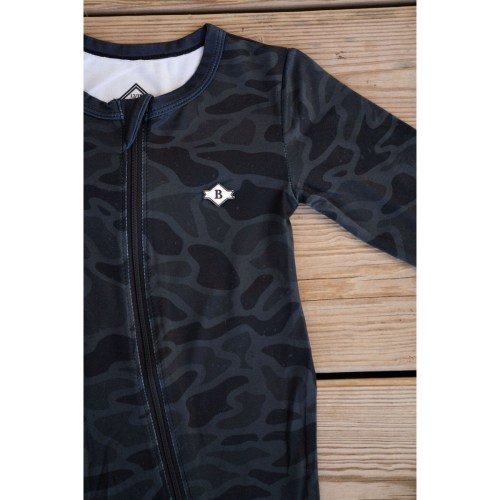 Baby Zip Up - Black Camo – BURLEBO