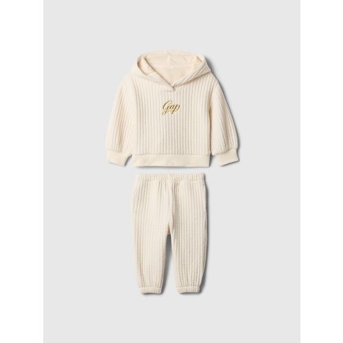 Baby & Toddler Wide Rib Logo Outfit Set