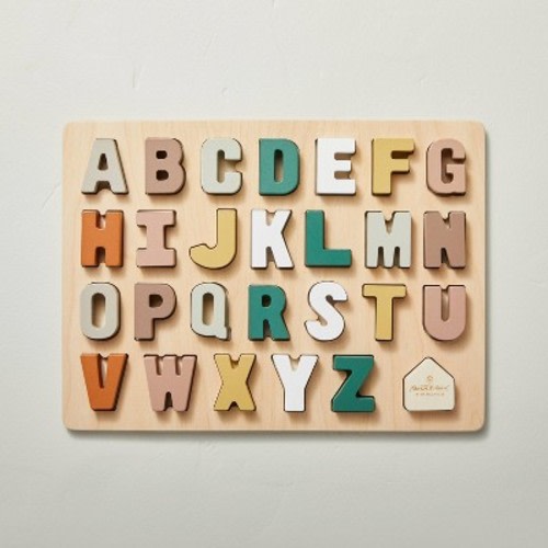 Toy Alphabet Peg Puzzle 28pc - Hearth & Hand™ with Magnolia
